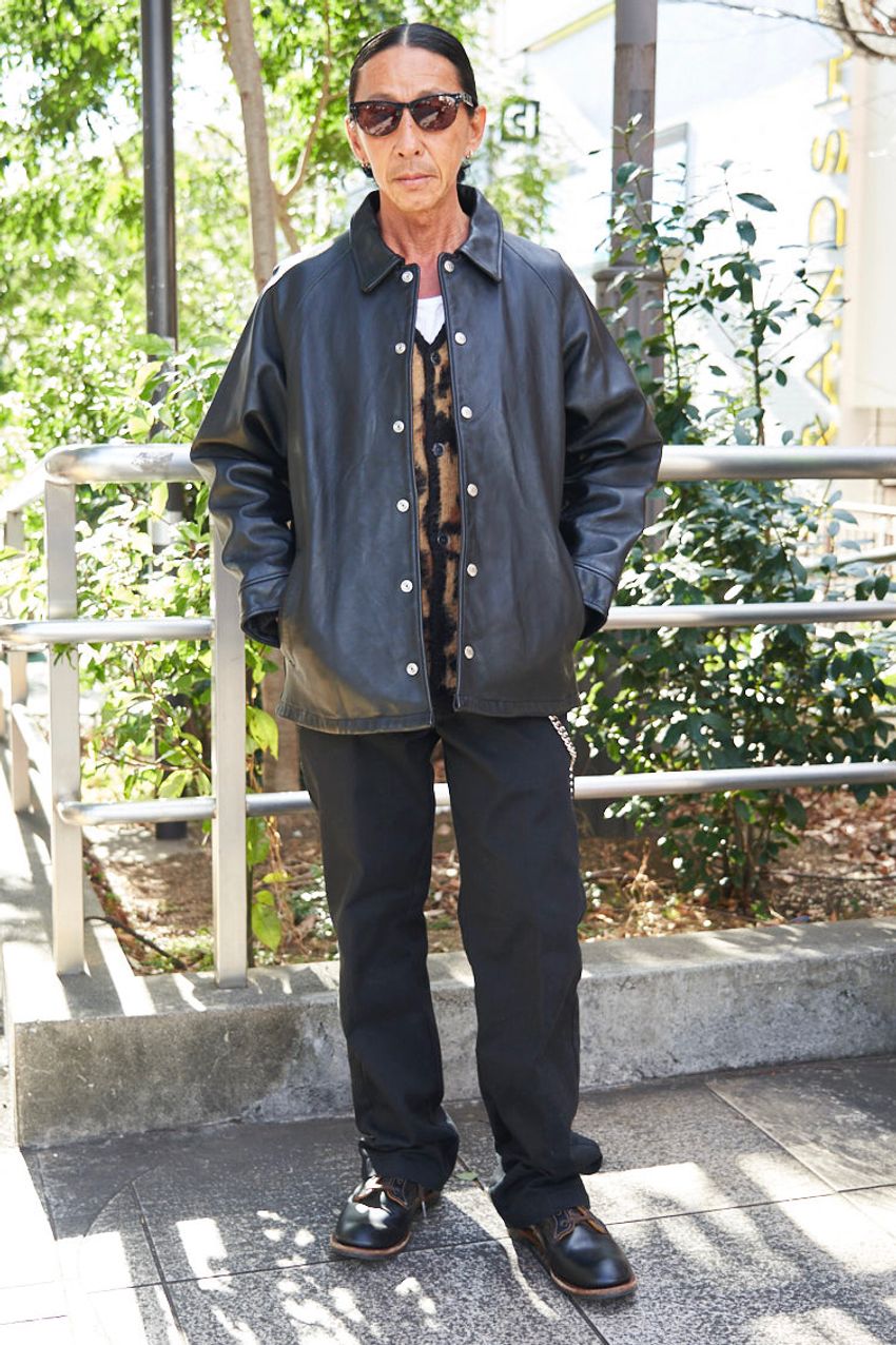 レザーはやっぱり「ショット」が人気！革ジャン、パンツ、スエードetc.“定番以外”の着こなしも紹介 - 5枚目の画像