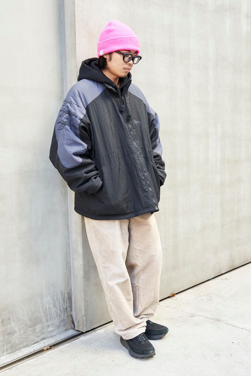 寒い日も一発解決！“大きめアウター”をお洒落に纏った大人たちをパパラッチ！ - 2枚目の画像