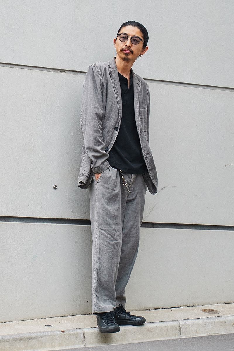 イッセイミヤケメンのジャケットコーディネート | 260115-1648-51 角 充陽