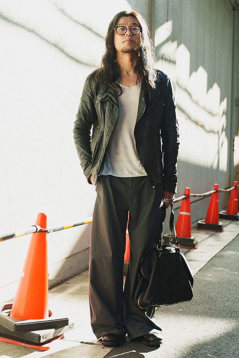 ユリウスのライダーズジャケットコーディネート | 260115-1726-42 江戸田健司