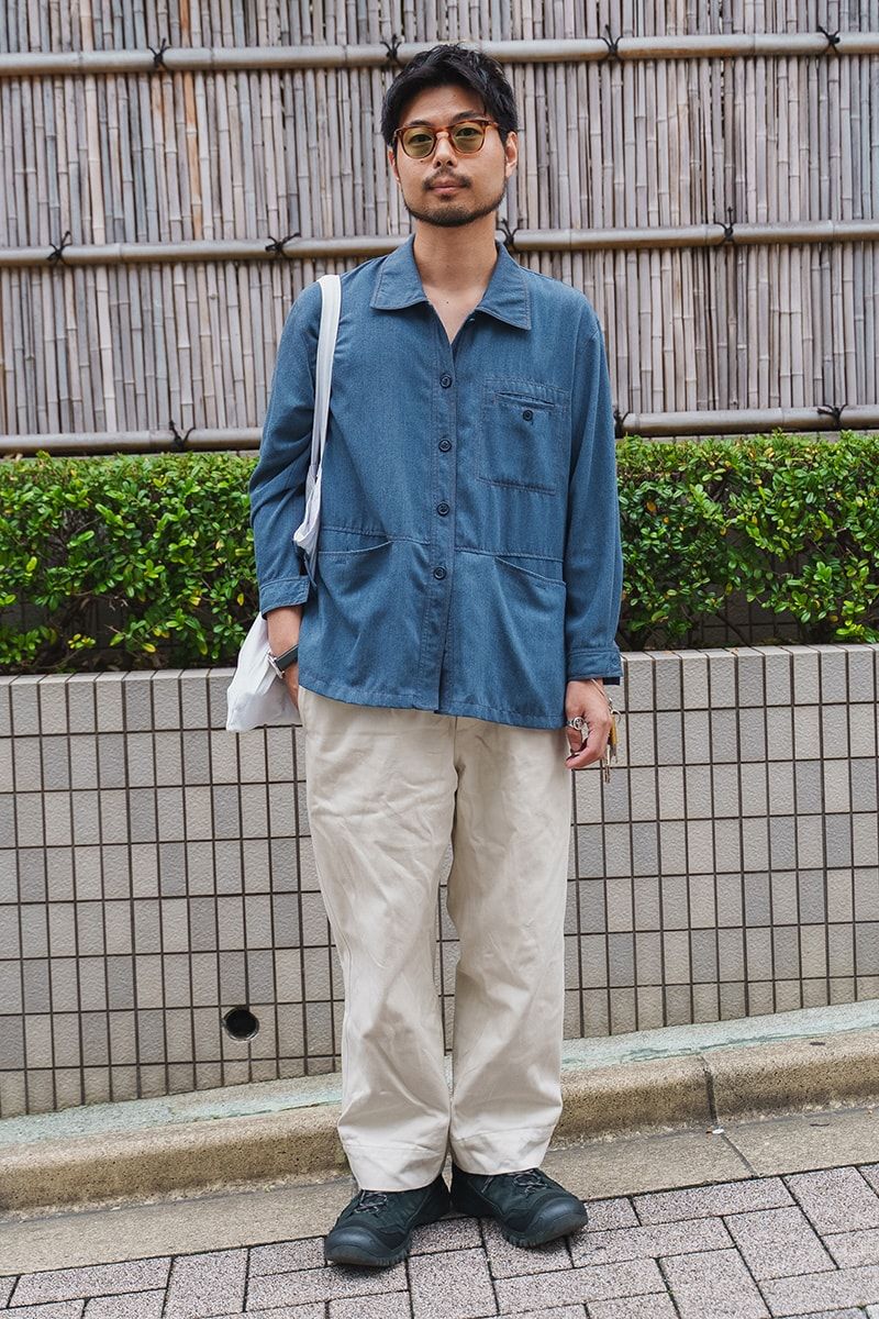 古着のシャツコーディネート | 260115-1758-54 福井亮平