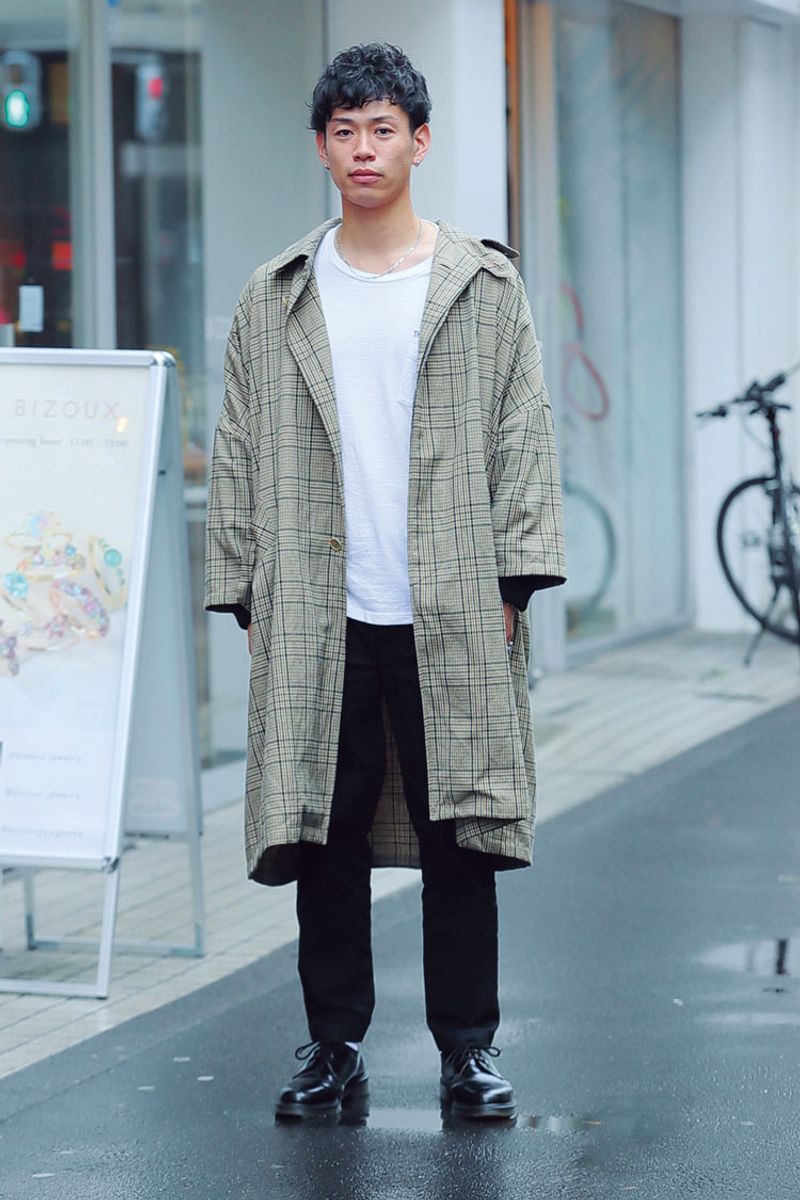 羽織るだけでキマるチェックの魔法 八木沼 敦