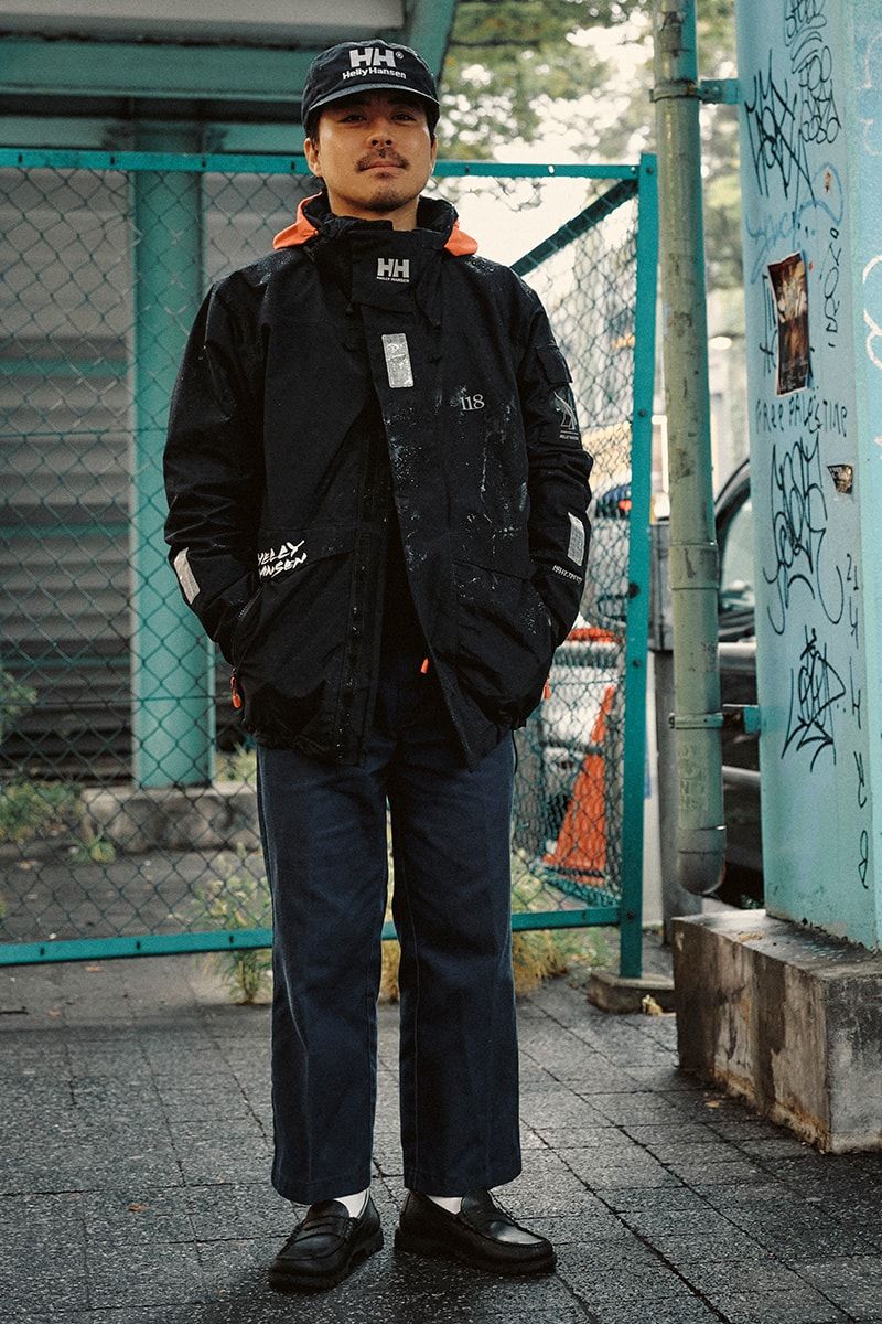 ヘリーハンセンのジャケットコーディネート | 260116-1436-19 小池 亮