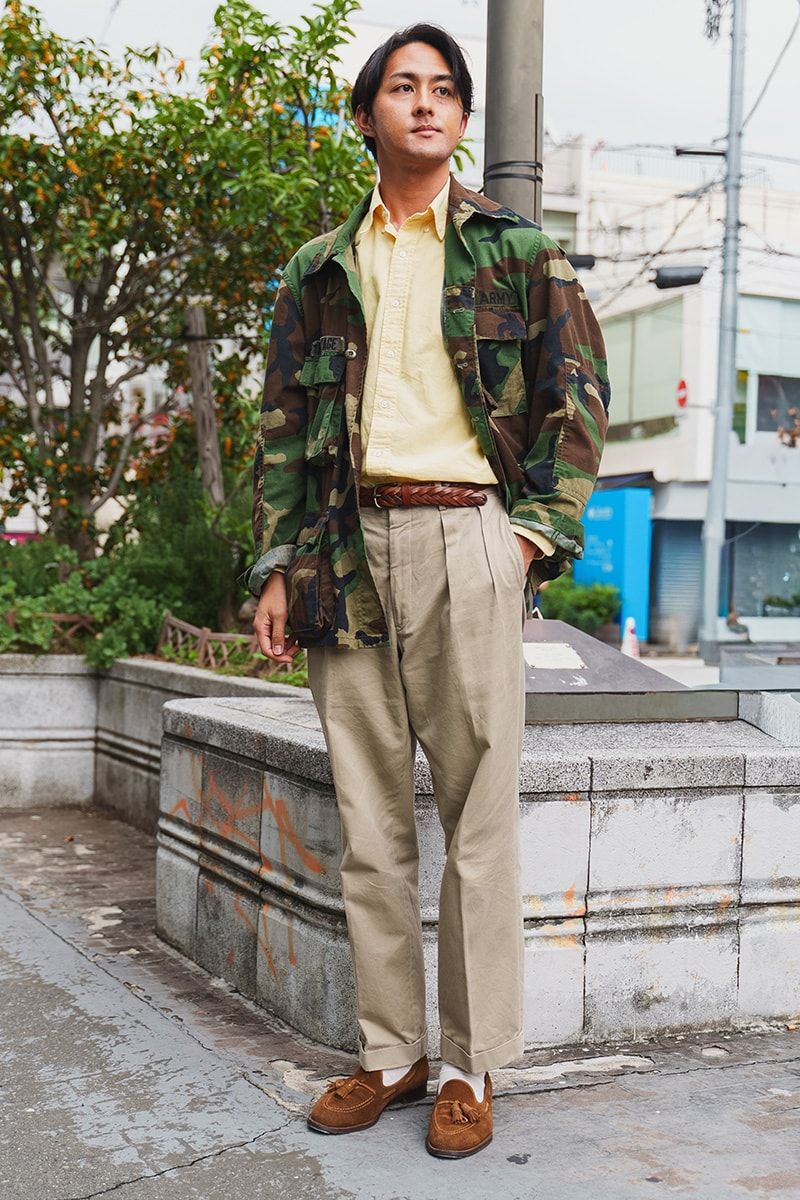 イギリス軍のジャケットコーディネート | 260116-1541-36 三澤一輝