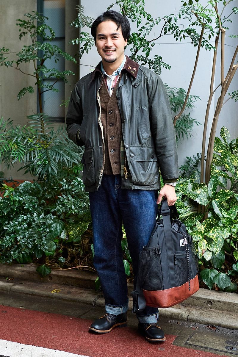 バブアーのジャケットコーディネート | 260116-1603-15 かとうまお