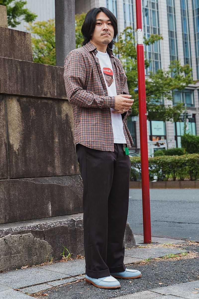 サルヴァトーレピッコロのシャツコーディネート | 260116-1615-11 吉久勝悠