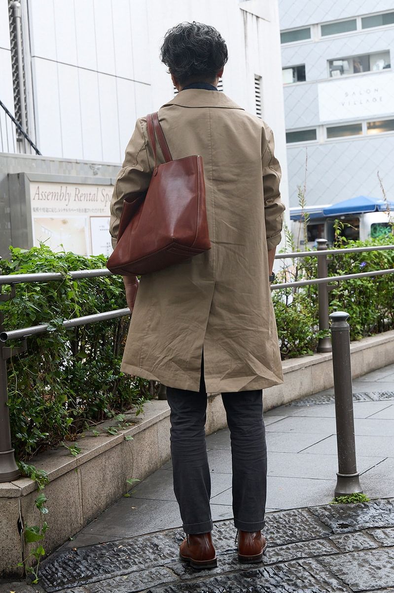 マッキントッシュのコートコーディネート | 260116-1624-43 八田政佳 6枚目の写真