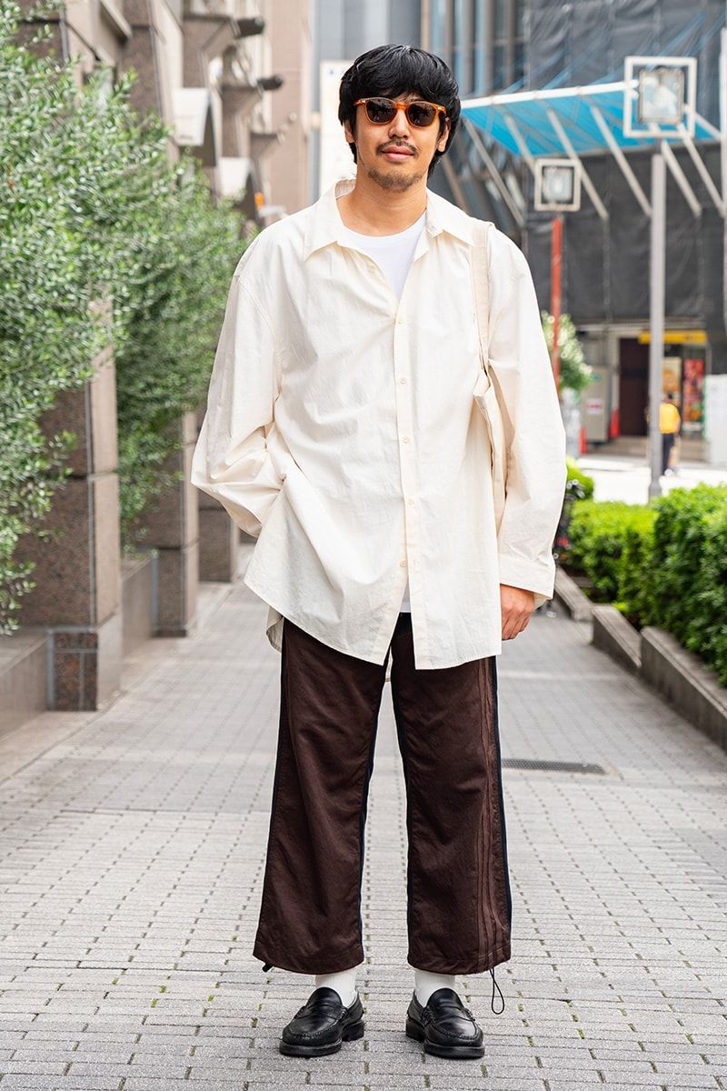 アモーメントのシャツコーディネート | 260116-1634-55 守屋旭人