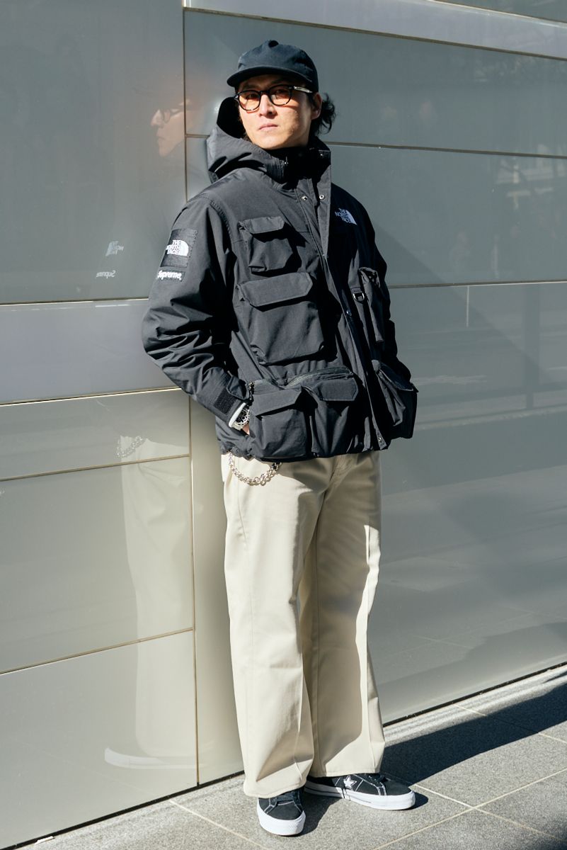 シュプリーム×ザノースフェイスのジャケットコーディネート | 260117-0455-20 勇人 3枚目の写真