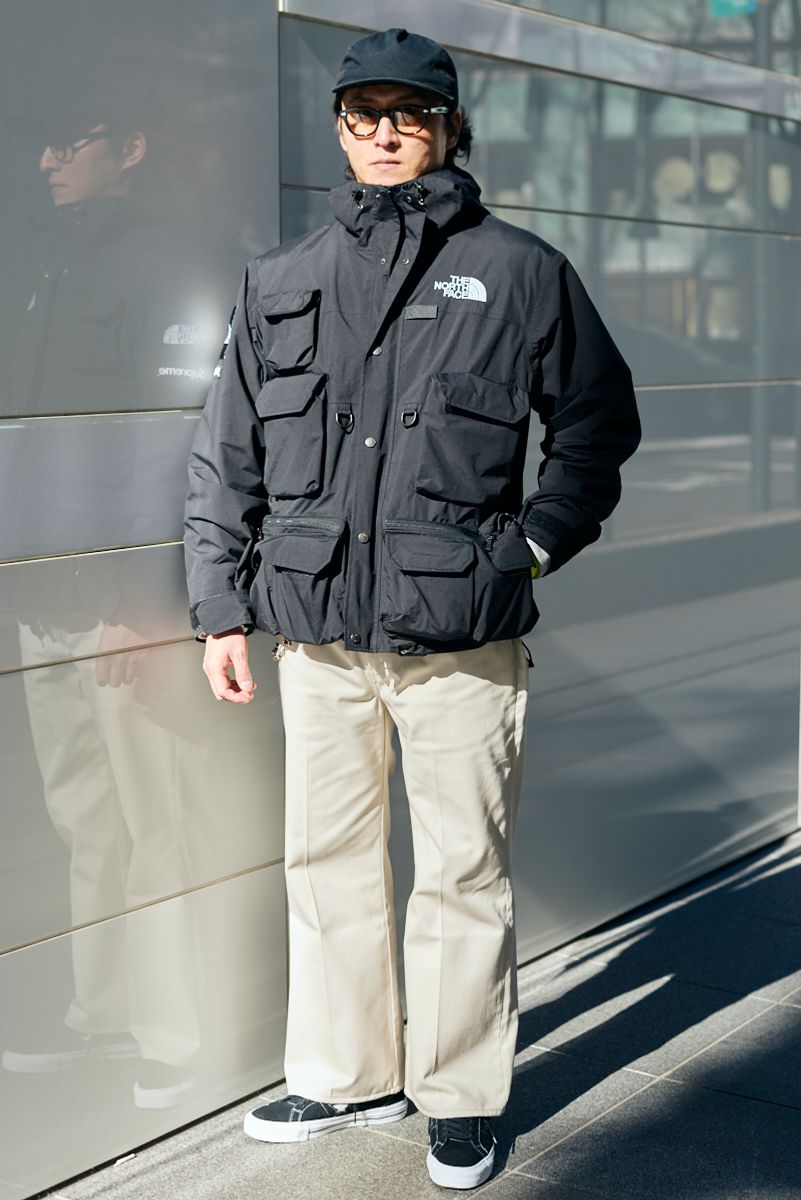 シュプリーム×ザノースフェイスのジャケットコーディネート | 260117-0455-20 勇人