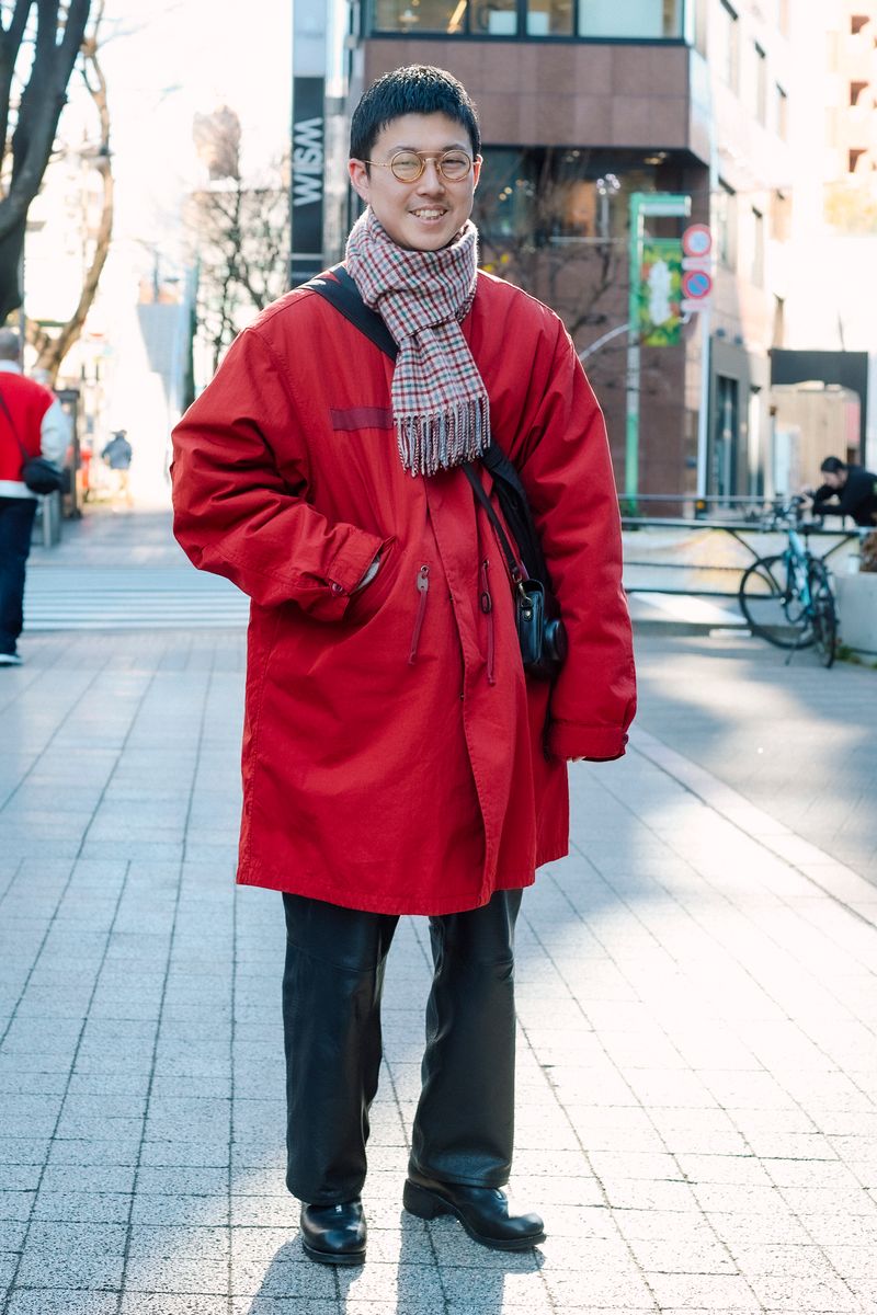 古着のコートコーディネート | 260118-0643-45 弘中翔太 2枚目の写真