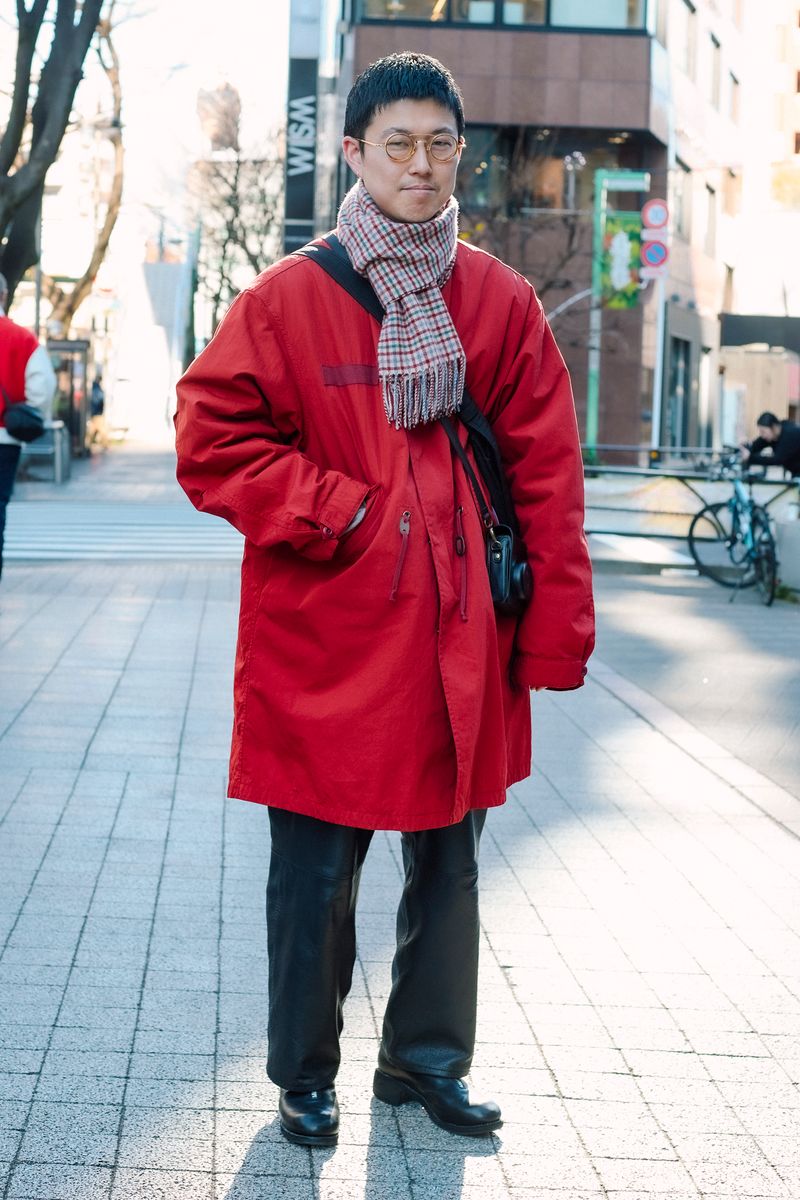 古着のコートコーディネート | 260118-0643-45 弘中翔太 3枚目の写真