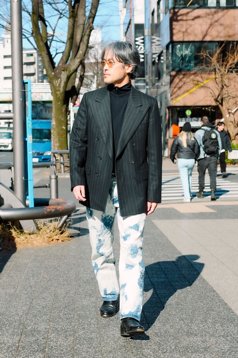 ハズバンズのジャケットコーディネート | 260118-0741-43 紺野浩靖 2枚目の写真