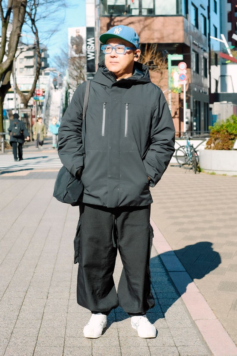 ユニクロのジャケットコーディネート | 260118-0748-23 澤田健太