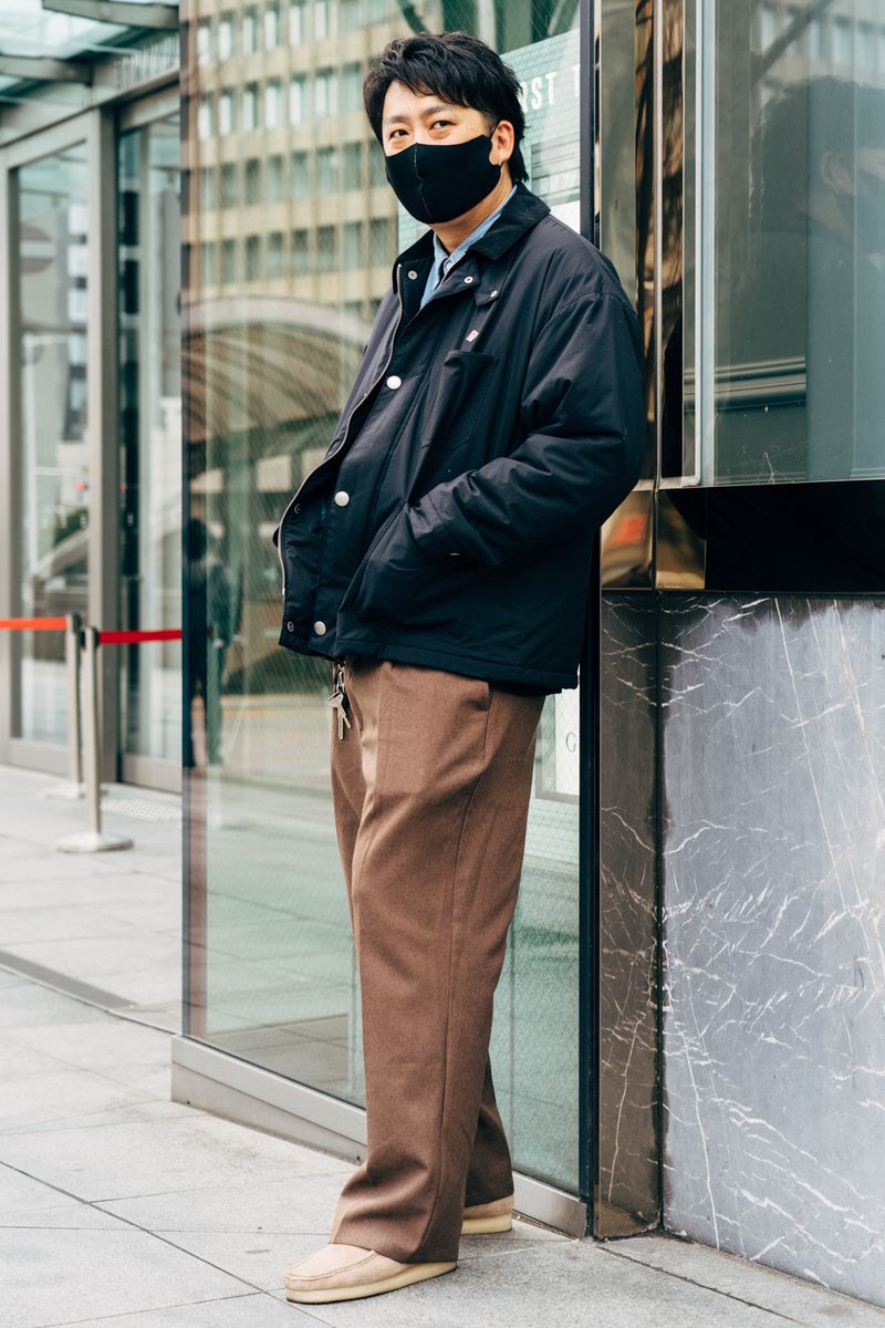 ダントンのジャケットコーディネート | 260118-1210-40 木村智康