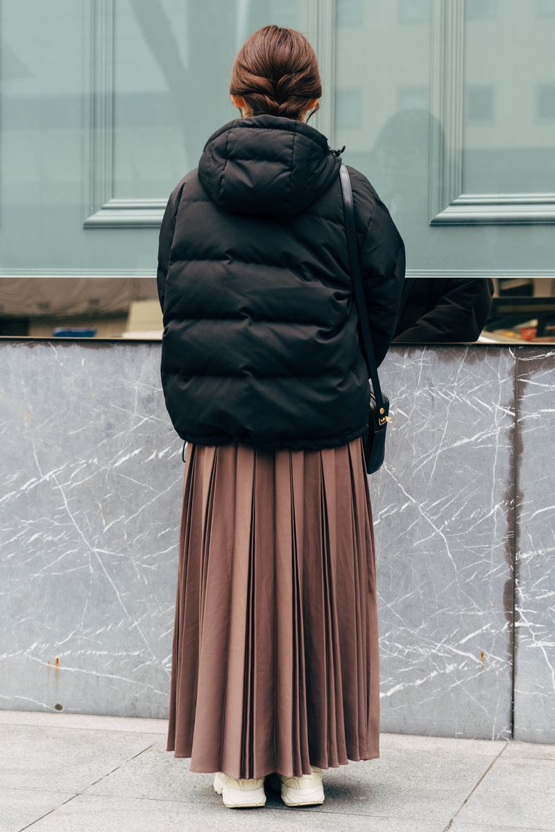 ダントンのダウンジャケットコーディネート | 260118-1214-40 大泉里穂 2枚目の写真