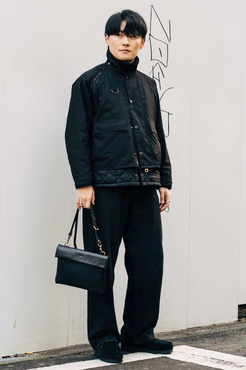 バブアー×ヨーク×ジャーナルスタンダードのジャケットコーディネート | 260118-1306-33 石原陽司 3枚目の写真