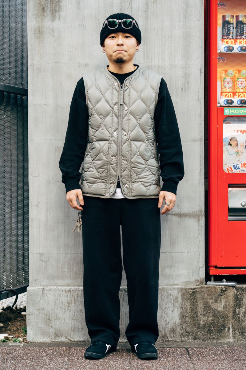 タイオンのダウンベストコーディネート | 260118-1318-05 阿部颯太 2枚目の写真