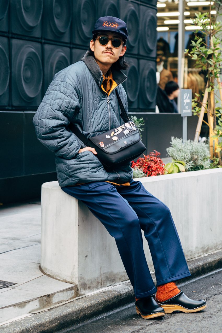 ついつい“足元に目がいく”洒落者5名。ソックスや色合わせが巧みなコーディネイトをパパラッチ - 2枚目の画像