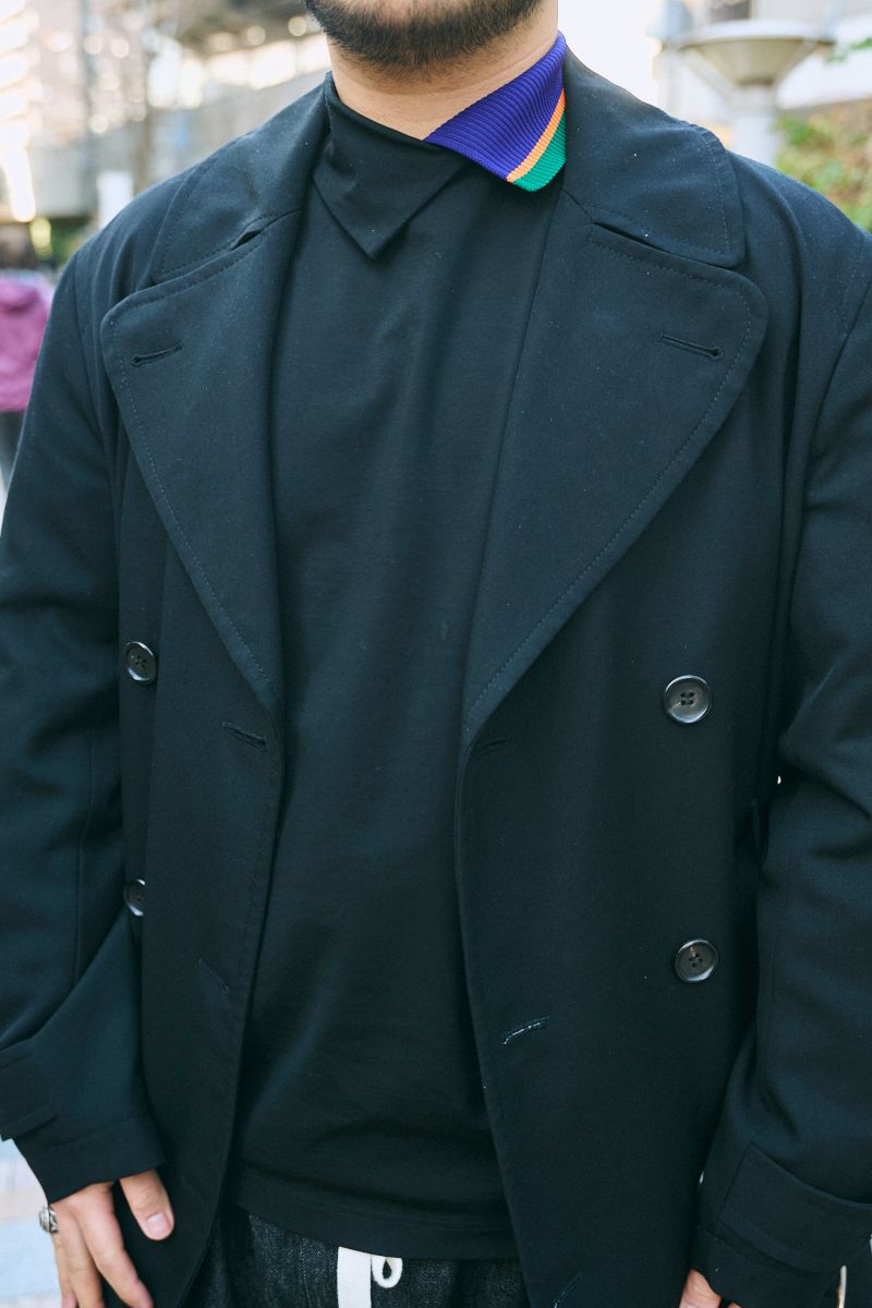 コムデギャルソンのコートコーディネート | 260118-1422-27 百田竹虎 6枚目の写真