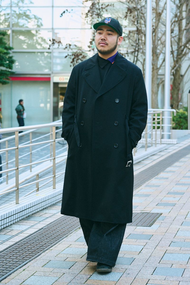 コムデギャルソンのコートコーディネート | 260118-1422-27 百田竹虎 3枚目の写真