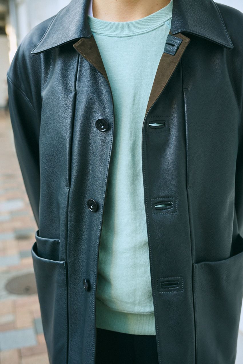 「レザー×スウェット」は絶対的に好相性！トレンドに左右されない格好良さを5名のスナップで - 2枚目の画像