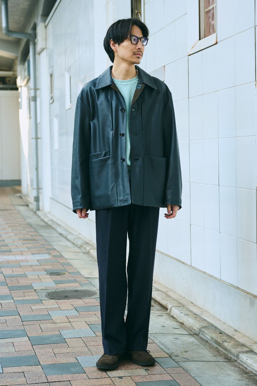 「レザー×スウェット」は絶対的に好相性！トレンドに左右されない格好良さを5名のスナップで - 3枚目の画像