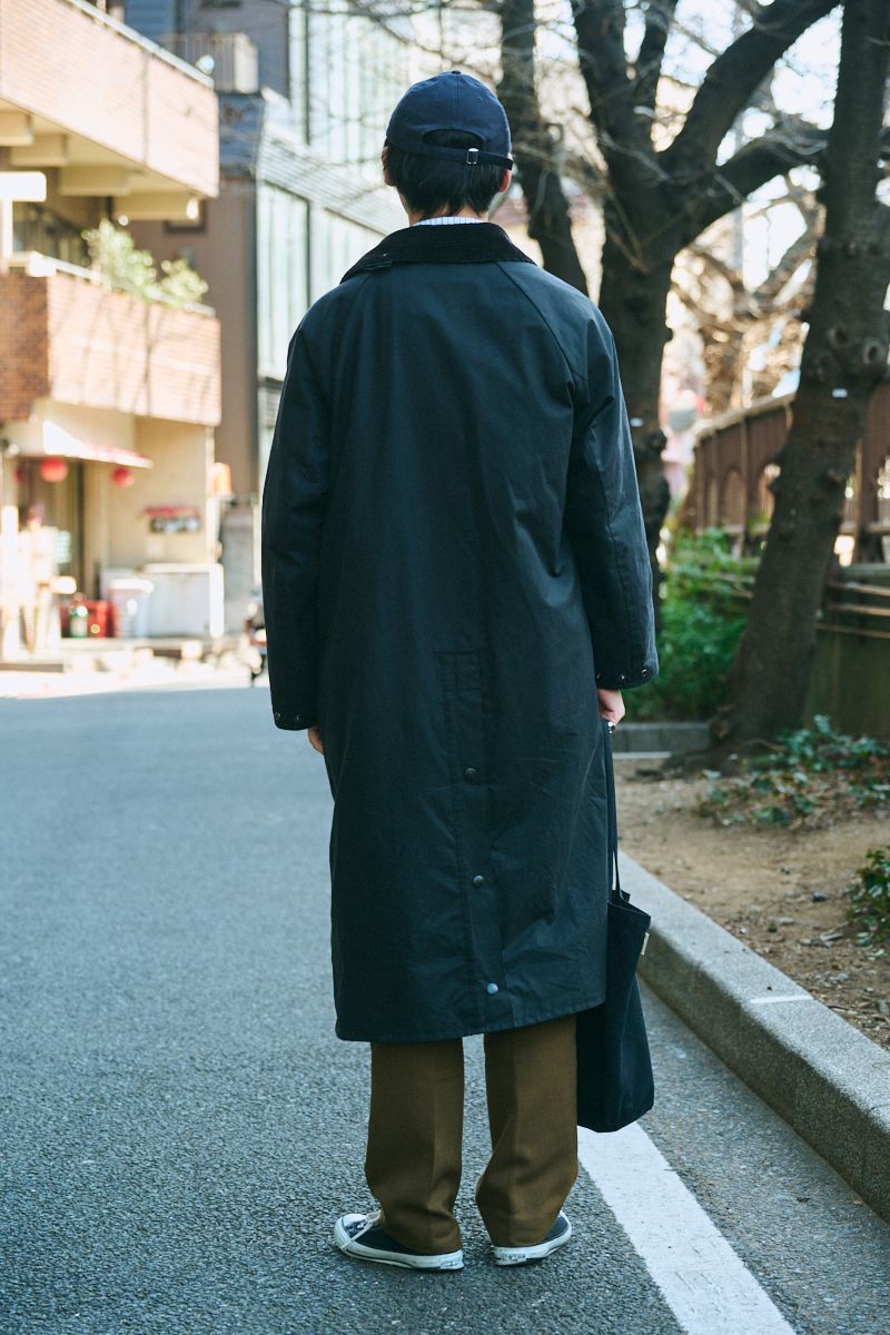 バブアーのコートコーディネート | 260118-1517-10 森下 4枚目の写真