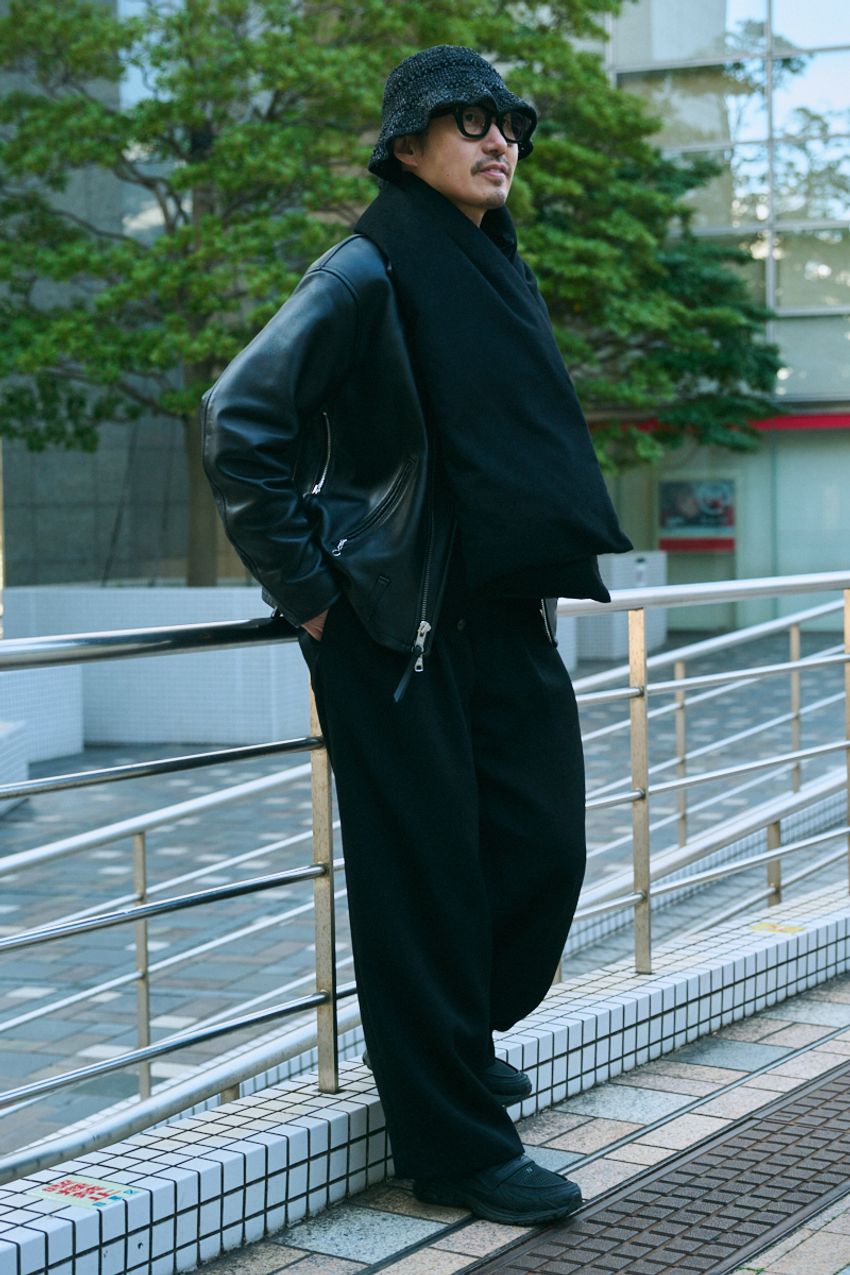 ショット、ルメールetc. “いい革ジャン”は潔くシンプルに！ 今冬の着こなしをスナップで解説 - 4枚目の画像