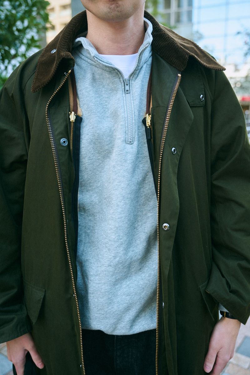 バブアーのコートコーディネート | 260118-1529-26 ナカタ 6枚目の写真