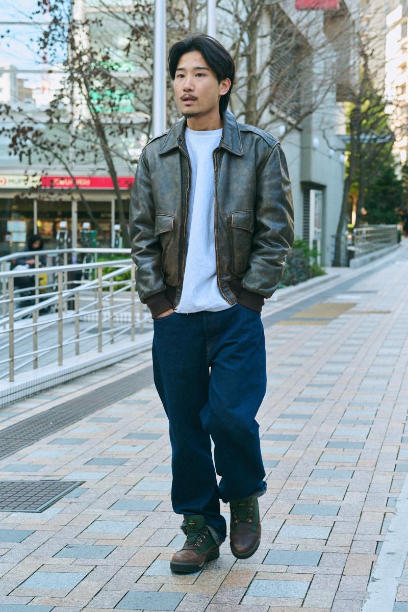 古着のジャケットコーディネート | 260118-1531-21 シュウ