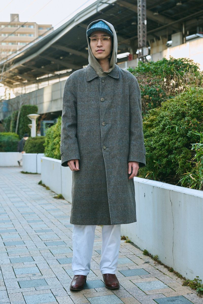 古着のコートコーディネート | 260118-1606-31 片山和輝 3枚目の写真