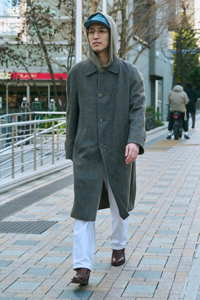 古着のコートコーディネート | 260118-1606-31 片山和輝