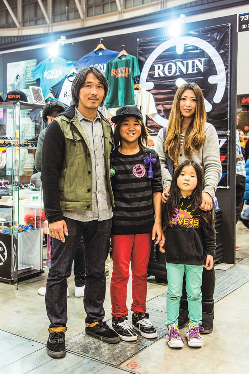 横ノリ系ファッションでキメた家族の絆は足元から！ 森宣仁