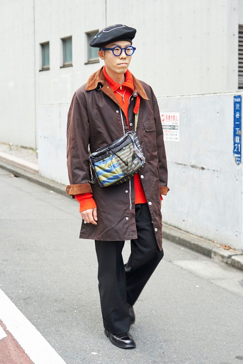 バブアー×ポールスミスのコートコーディネート | 260119-0814-50 星 聖人 2枚目の写真