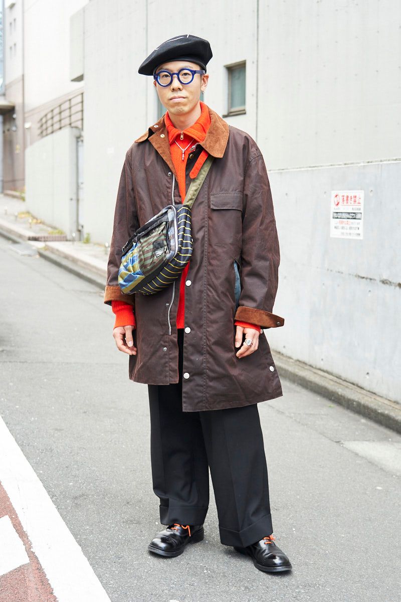 バブアー×ポールスミスのコートコーディネート | 260119-0814-50 星 聖人