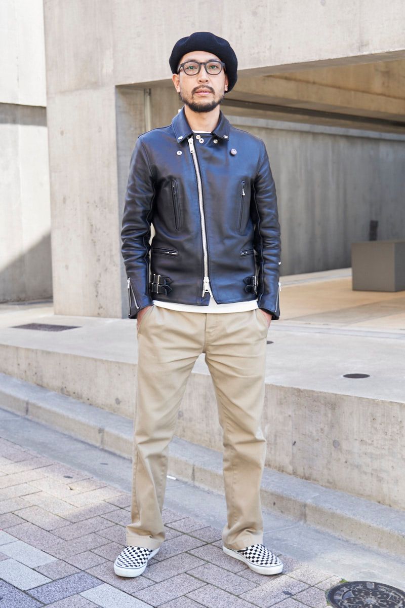 666のライダーズジャケットコーディネート | 260119-0832-47 まもる 2枚目の写真