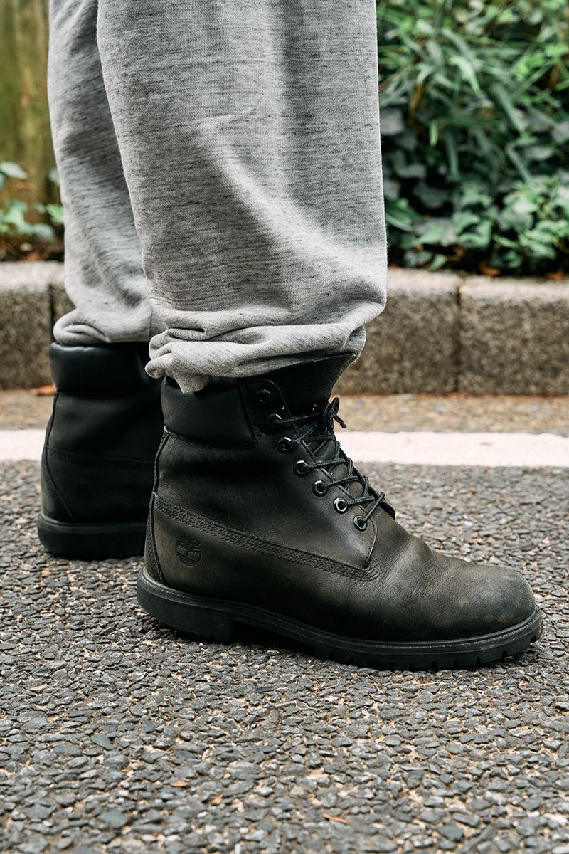 メゾンキツネのスウェットコーディネート | 260121-1258-20 原田大輔 7枚目の写真