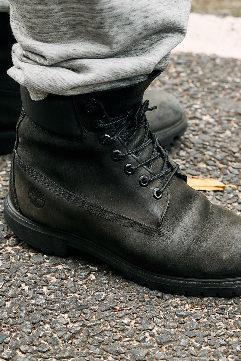 メゾンキツネのスウェットコーディネート | 260121-1258-20 原田大輔 8枚目の写真