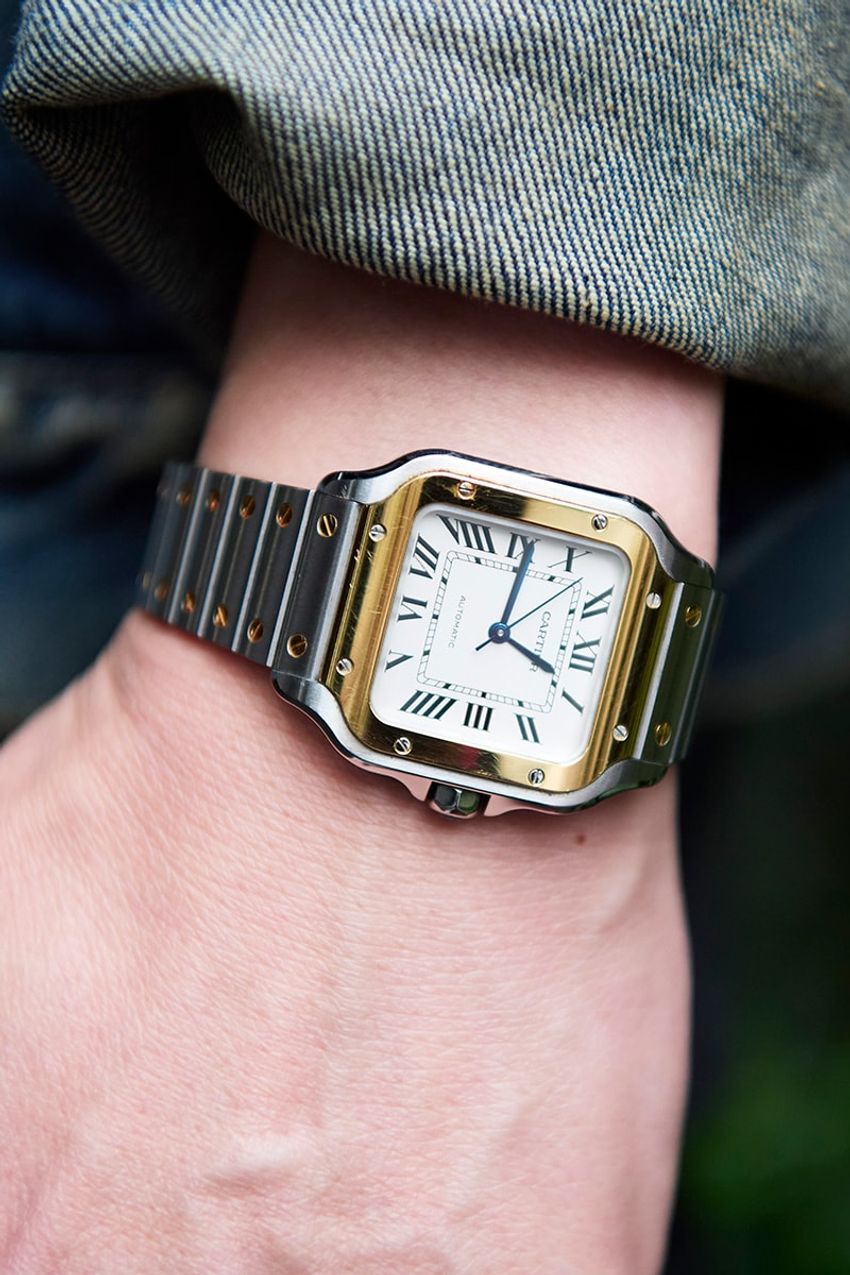 カルティエの腕時計「サントス」「パシャ」。街では“デニム合わせ”にも人気だった！ - 7枚目の画像