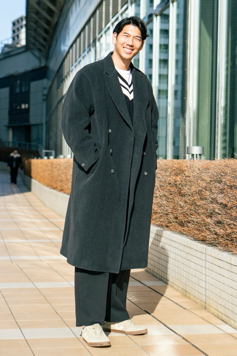 メゾンスペシャルのコートコーディネート | 260121-1444-37 熊谷 駿 3枚目の写真