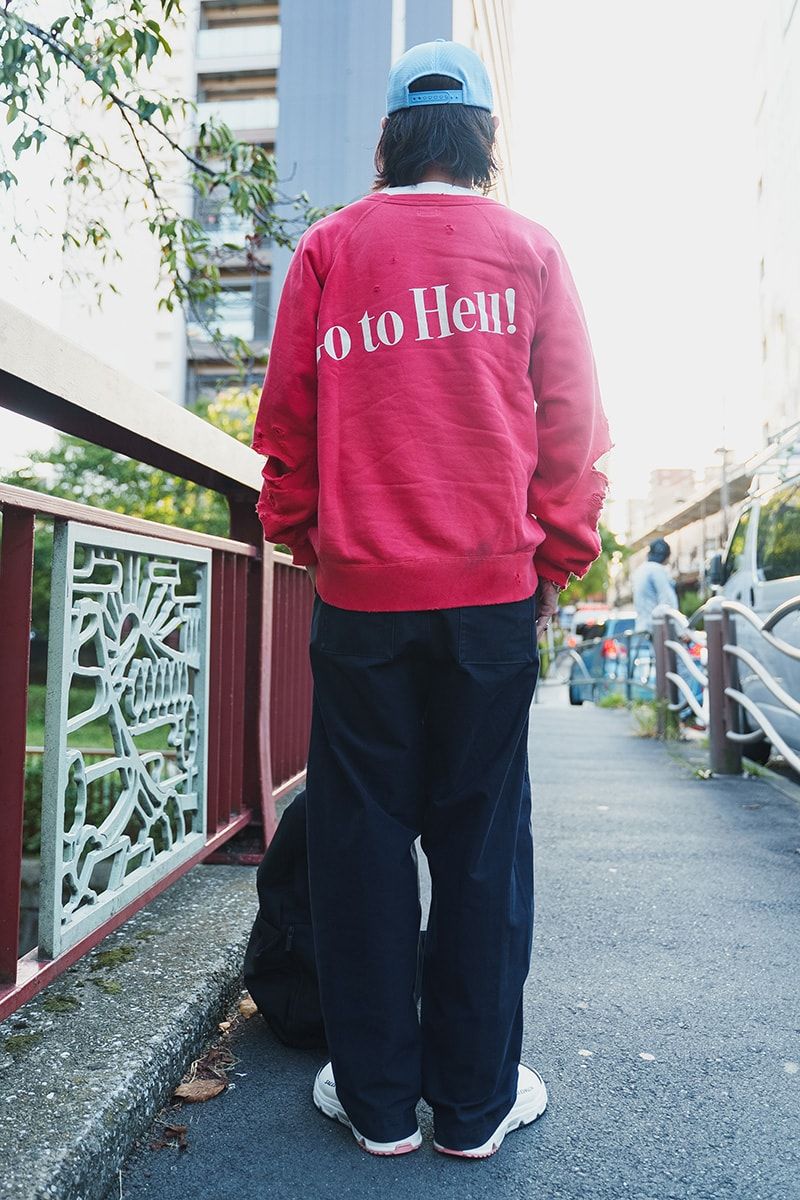 セントマイケルのスウェットコーディネート | 260121-1333-24 粕谷昇吾 5枚目の写真