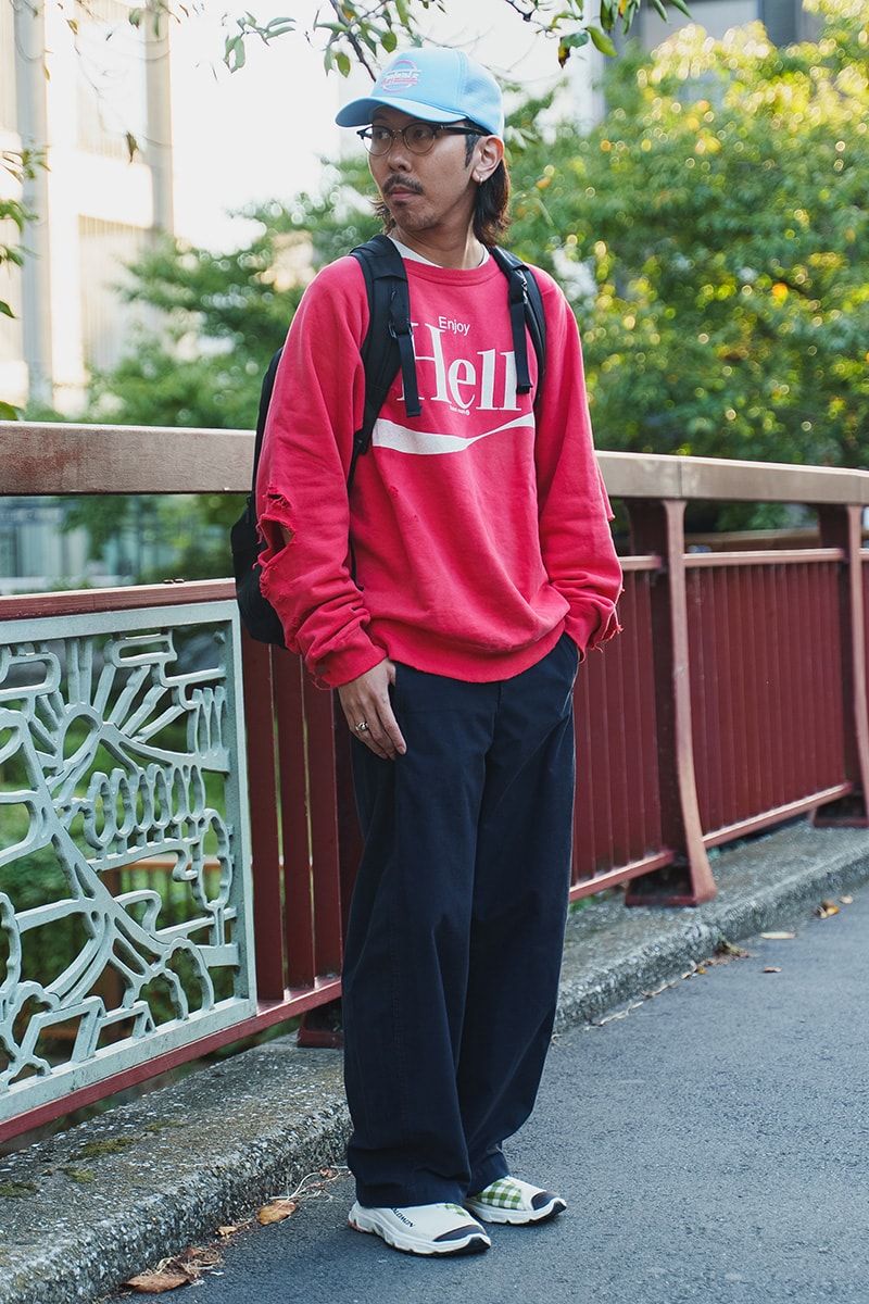 セントマイケルのスウェットコーディネート | 260121-1333-24 粕谷昇吾