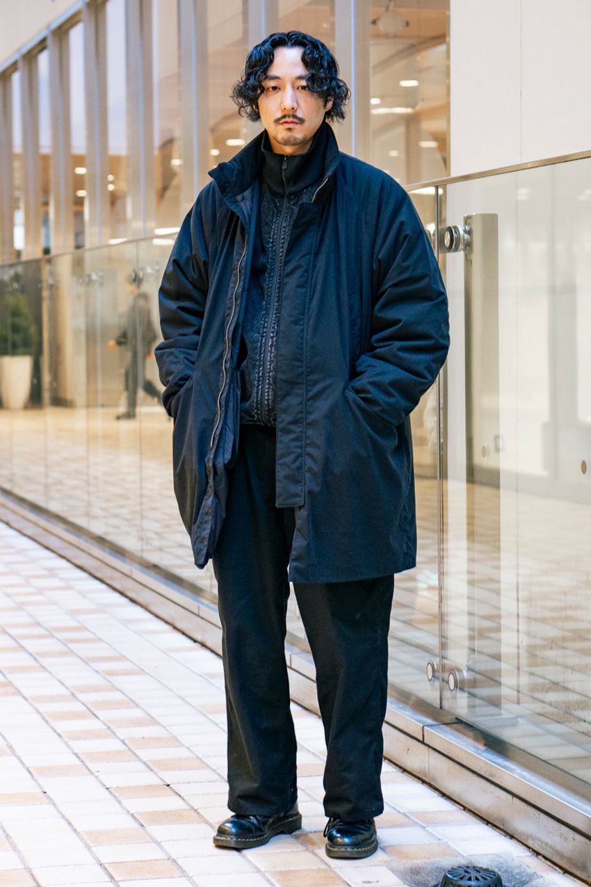 “膝丈コート”をスタイルよく着こなすポイントは？街行く洒落者の着こなしで解説！ - 10枚目の画像