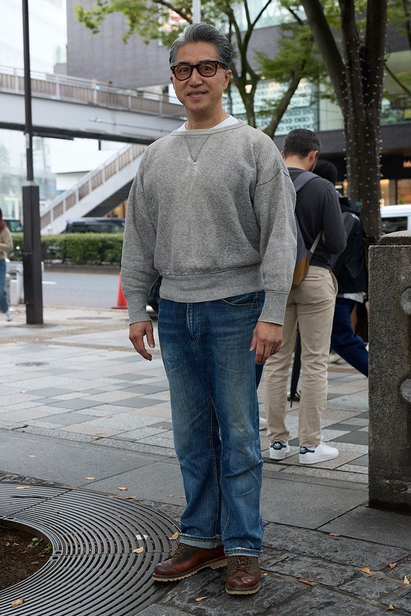 古着のスウェットコーディネート | 260121-1347-42 髙橋辰生 2枚目の写真