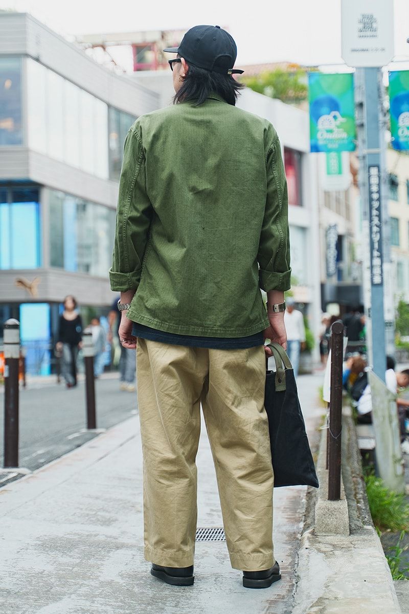 ミリタリーのジャケットコーディネート | 260123-1300-24 木暮亮太 3枚目の写真