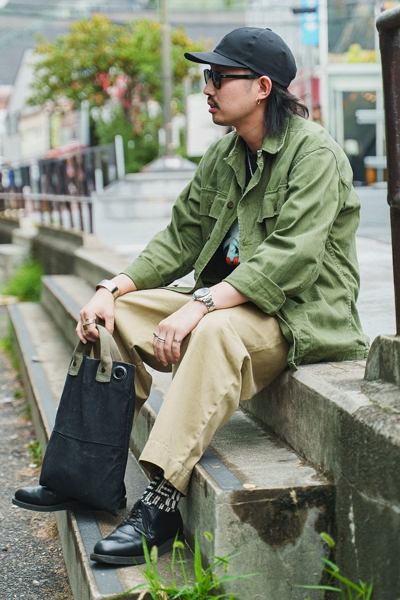 ミリタリーのジャケットコーディネート | 260123-1300-24 木暮亮太 11枚目の写真