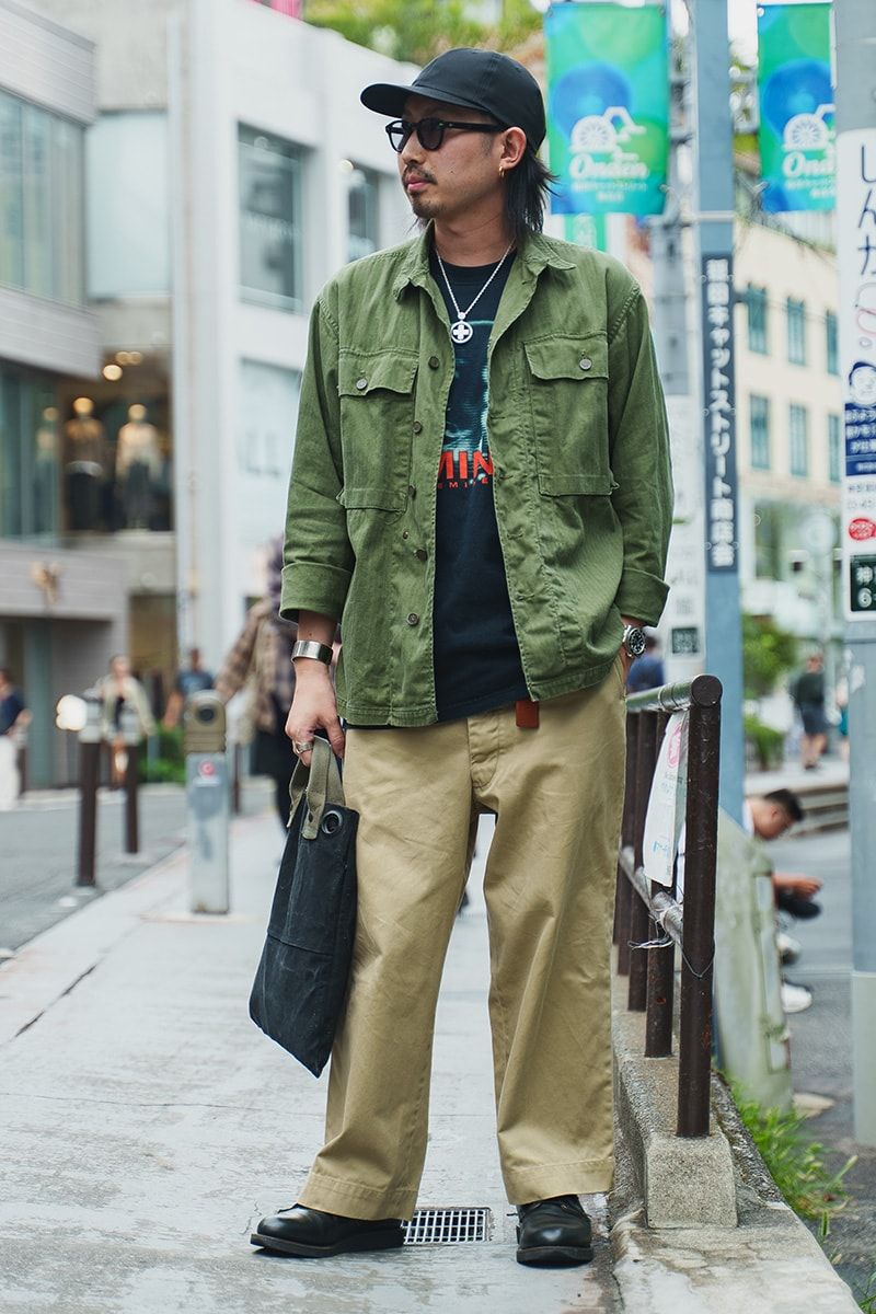 ミリタリーのジャケットコーディネート | 260123-1300-24 木暮亮太