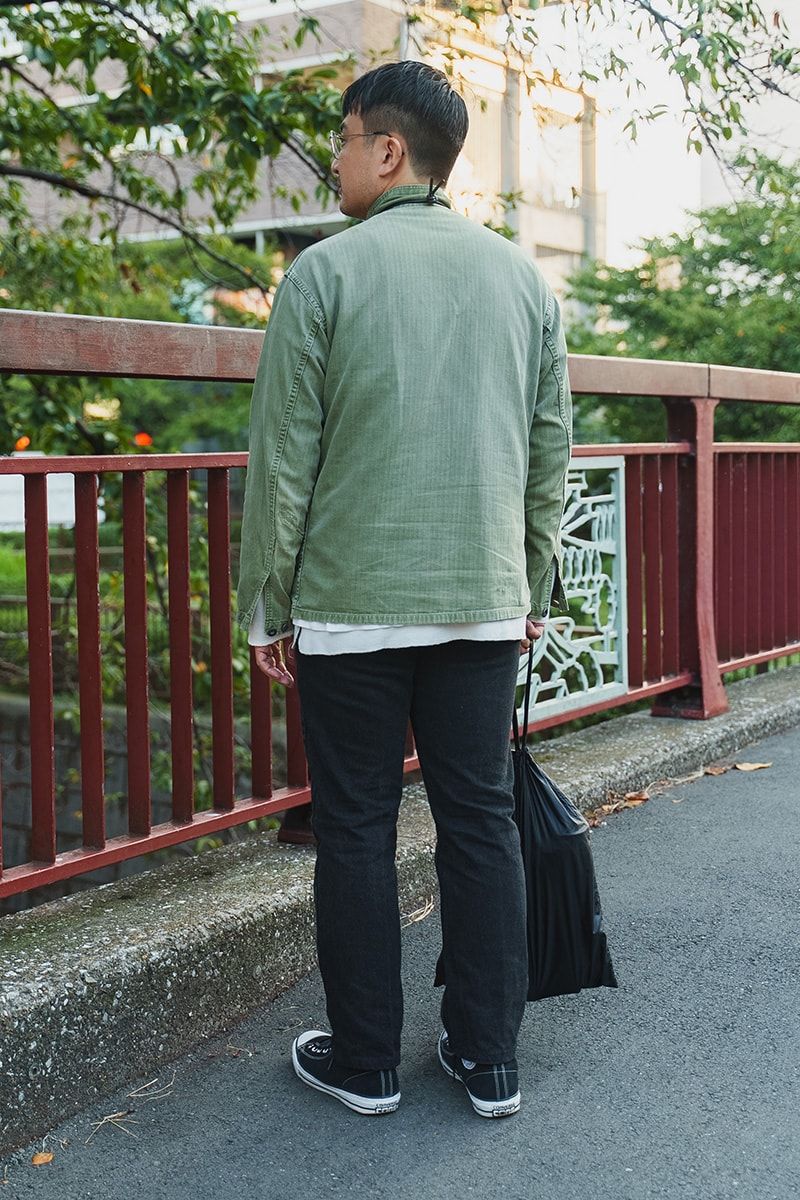 ミリタリーのジャケットコーディネート | 260123-1304-15 折越 巧 2枚目の写真