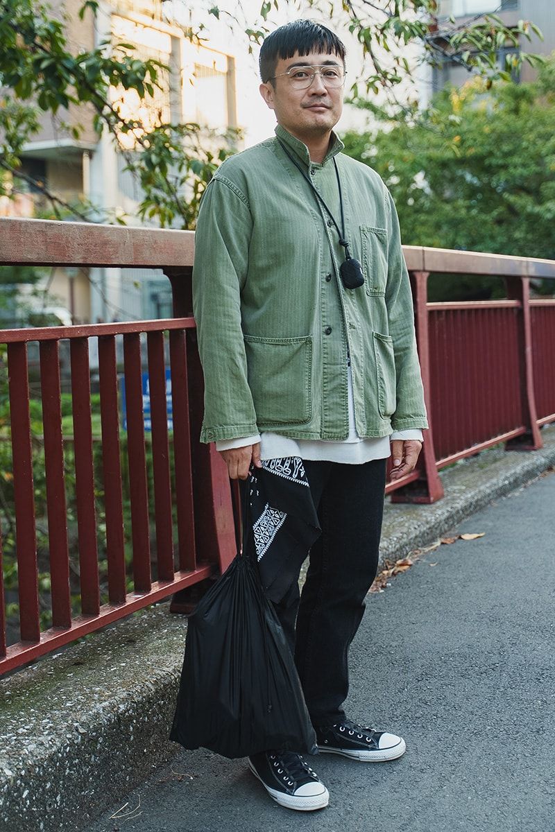 ミリタリーのジャケットコーディネート | 260123-1304-15 折越 巧